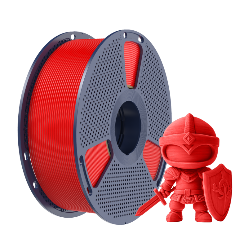 Sunlu PLA+(PLA Plus) Filament (1KG) Red - 2