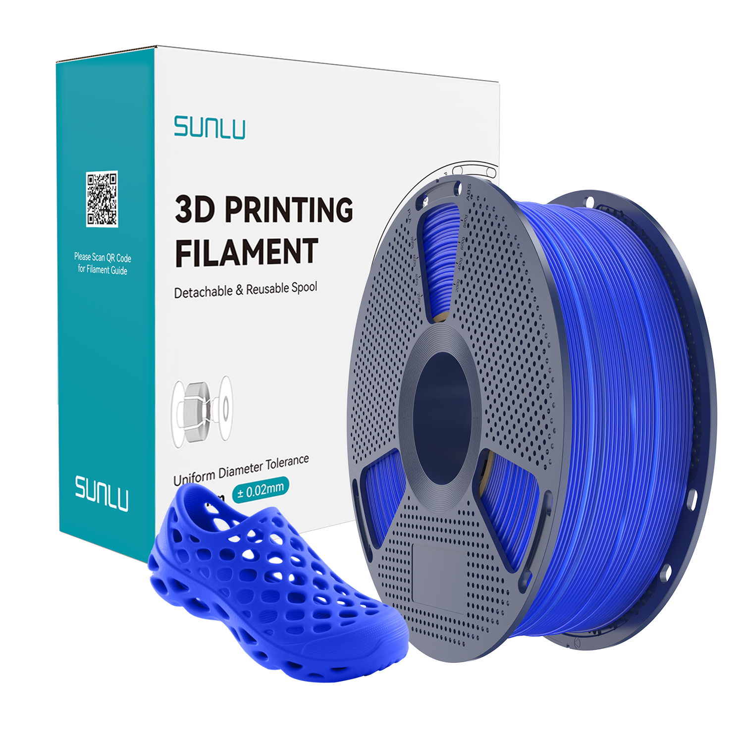 Sunlu TPU 95A Filament (1KG) Blue