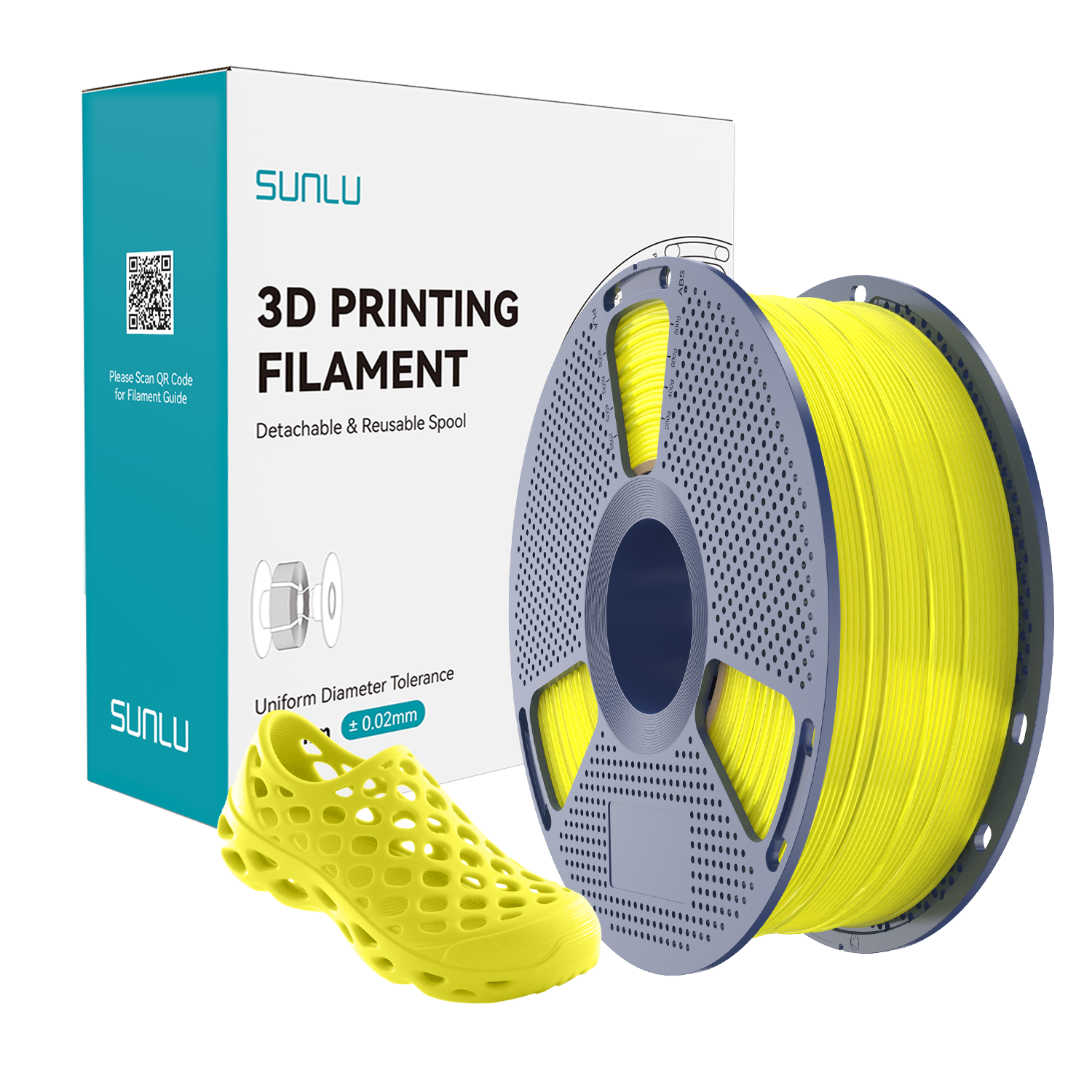 Sunlu TPU 95A Filament (1KG) Yellow