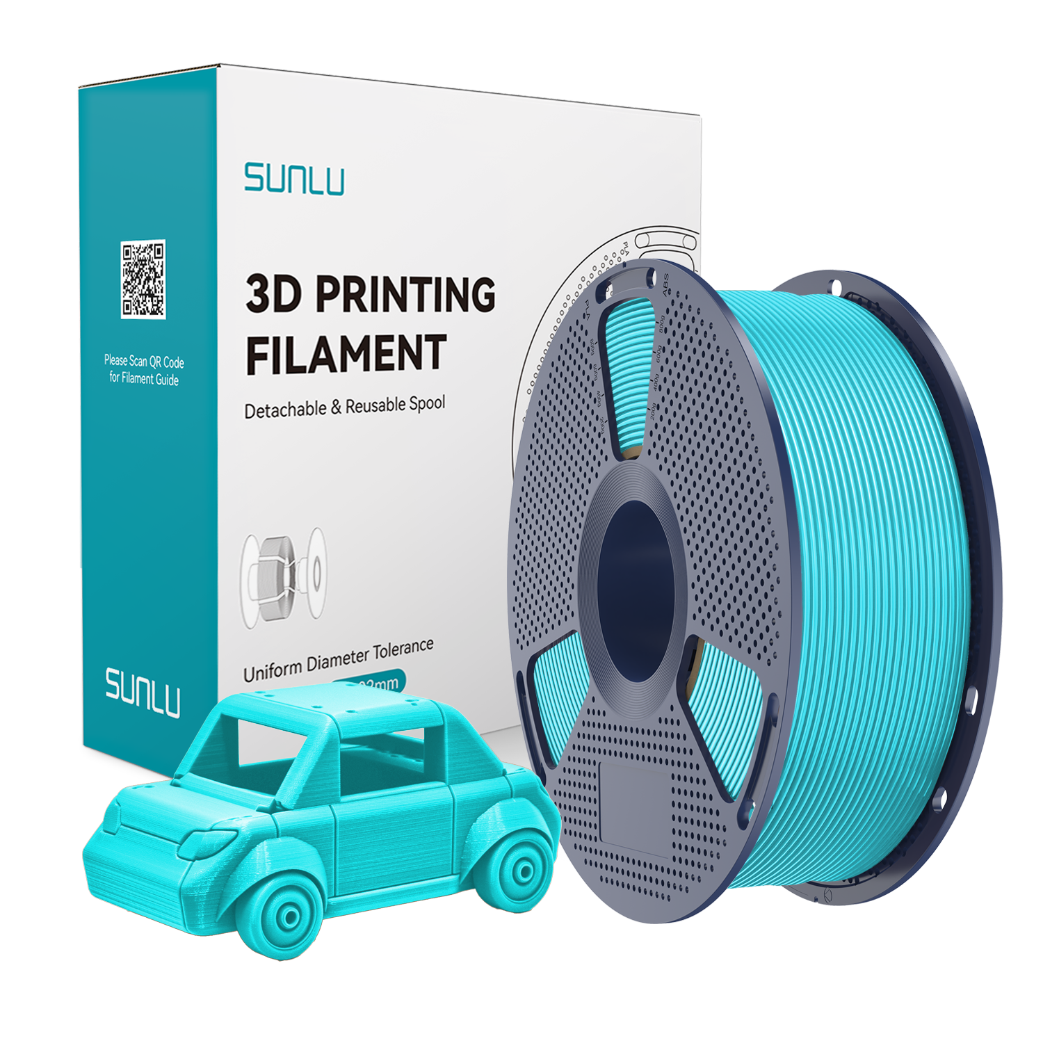 Sunlu PETG 1kg/spool Sky Blue