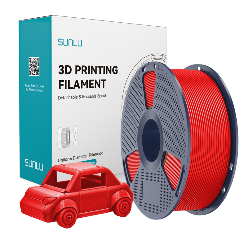 Sunlu PETG 1kg/spool Red - ╗¡░σ 1