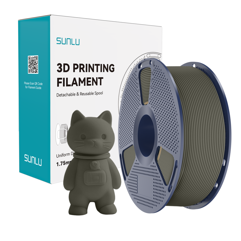 Sunlu PLA Matte Filament (1KG) Clay - ╗¡░σ 1